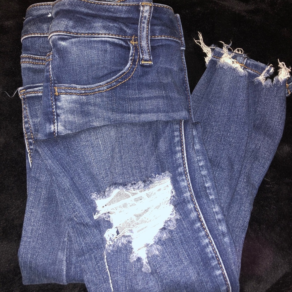 High rise jean